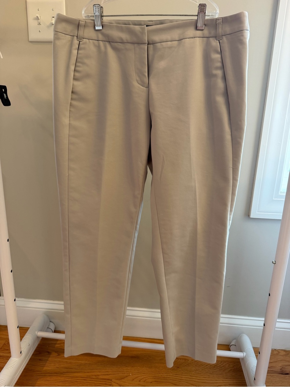 Amanda & Chelsea Light Taupe Ankle Dress Pants